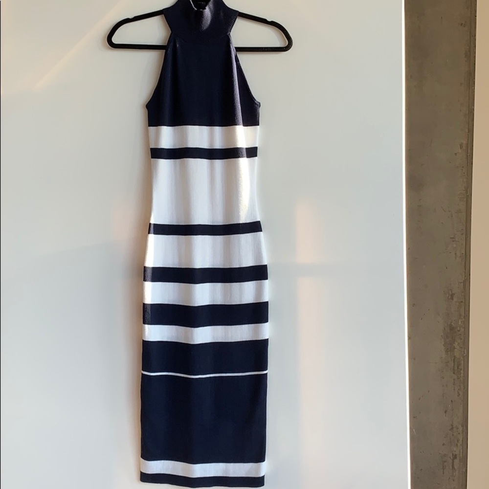 Striped Knit Dress Size Medium